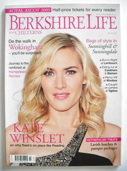 Berkshire Life magazine - Kate Winslet cover (March 2009)