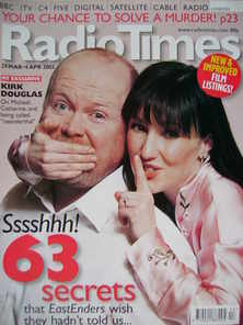Radio Times magazine - Steve McFadden and Kacey Ainsworth cover (29 March - 4 April 2003)