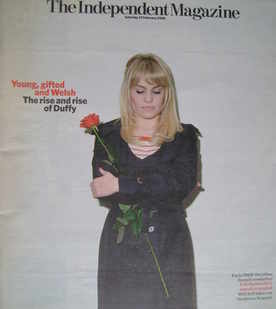 The Independent magazine - Duffy cover (23 February 2008)