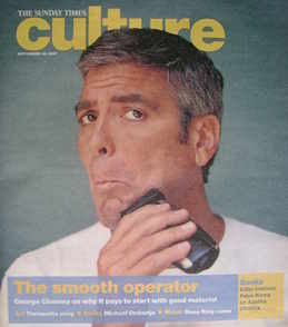 <!--2007-09-16-->Culture magazine - George Clooney cover (16 September 2007