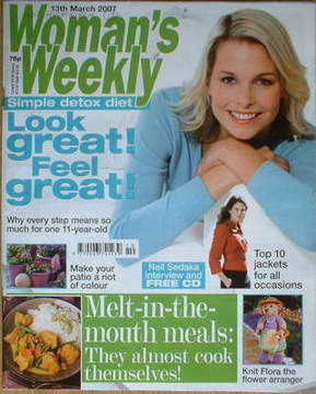 Woman's Weekly magazine (13 March 2007 - British Edition)
