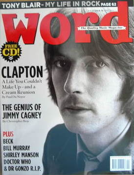 <!--2005-04-->The Word magazine - Eric Clapton cover (April 2005)