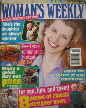 Woman's Weekly magazine (12 October 1993)