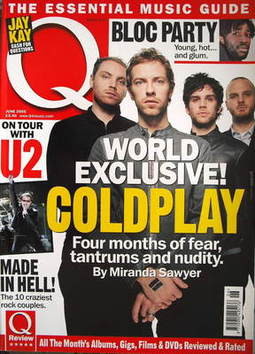 <!--2005-06-->Q magazine - Coldplay cover (June 2005)