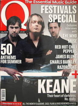 Q magazine - Keane cover (July 2006)