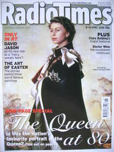 Radio Times magazine - The Queen cover (8-14 April 2006)