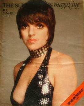 The Sunday Times magazine - Liza Minnelli cover (1 July 1973)