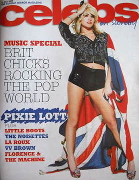 Celebs magazine - Pixie Lott cover (12 July 2009)