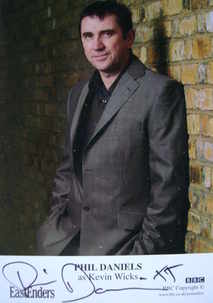 Phil Daniels autograph (ex EastEnders actor)