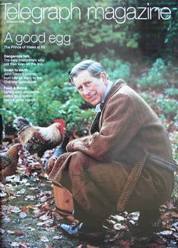 Telegraph magazine - Prince Charles cover (1 November 2008)