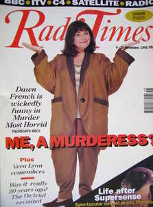 Radio Times magazine - Dawn French cover (9-15 November 1991)