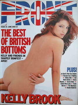 Front magazine - Kelly Brook cover (June 2002)