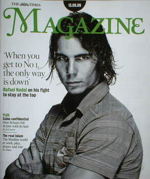 The Times magazine - Rafael Nadal cover (13 June 2009)