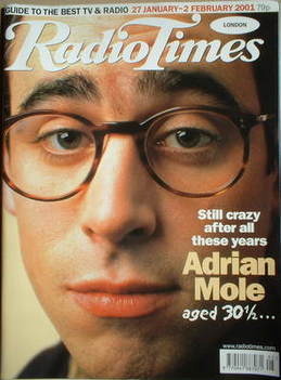 Radio Times magazine - Stephen Mangan cover (27 January-2 February 2001)