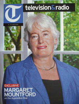 Television&Radio magazine - Margaret Mountford cover (6 June 2009)