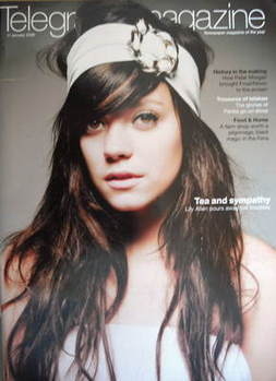 Telegraph magazine - Lily Allen cover (17 January 2009)
