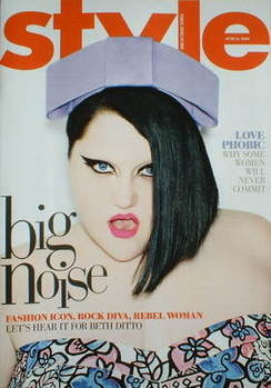 <!--2009-06-14-->Style magazine - Beth Ditto cover (14 June 2009)