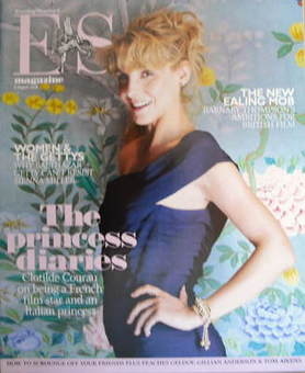 <!--2008-08-08-->Evening Standard magazine - Clotilde Courau cover (8 Augus