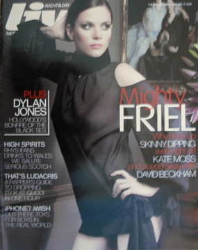 Live magazine - Anna Friel cover (21 January 2007)