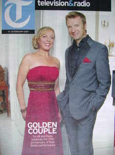 Television&Radio magazine - Jayne Torvill and Christopher Dean cover (14 February 2009)