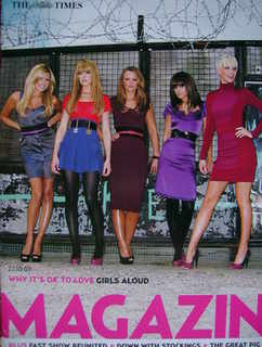 <!--2007-10-27-->The Times magazine - Girls Aloud cover (27 October 2007)