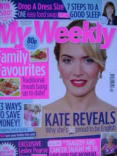 My Weekly magazine (16 May 2009 - Kate Winslet cover)