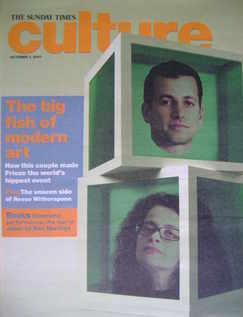 Culture magazine - Matthew Slotover and Amanda Sharp cover (7 October 2007)
