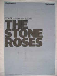 The Observer newspaper supplement - The Stone Roses songbook (18 May 2008)