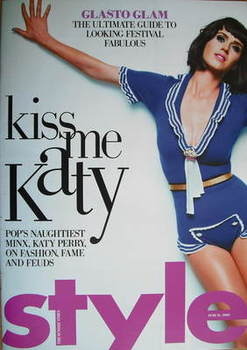<!--2009-06-21-->Style magazine - Katy Perry cover (21 June 2009)