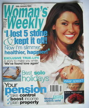 Woman's Weekly magazine (25 January 2005)