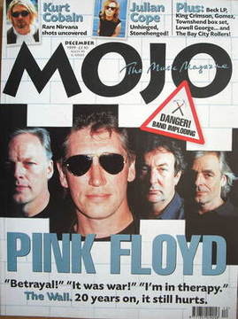 MOJO magazine - Pink Floyd cover (December 1999 - Issue 73)