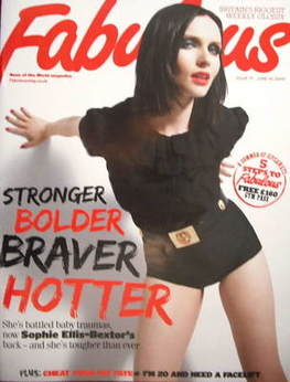 Fabulous magazine - Sophie Ellis-Bextor cover (14 June 2009)