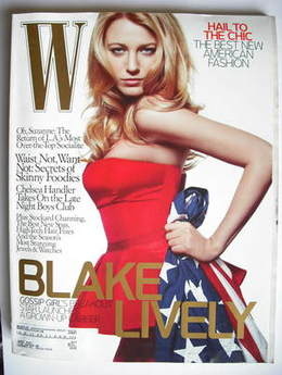 <!--2008-12-->W magazine - December 2008 - Blake Lively cover