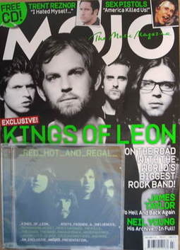 <!--2009-07-->MOJO magazine - Kings Of Leon cover (July 2009)