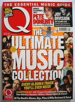 Q magazine - The Ultimate Music Collection cover (April 2005)