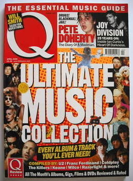 Q magazine - The Ultimate Music Collection cover (April 2005)