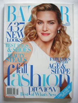 Harper's Bazaar magazine - August 2009 - Kate Winslet cover (US Edition)