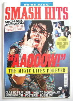 Smash Hits magazine - Michael Jackson cover (July 2009)