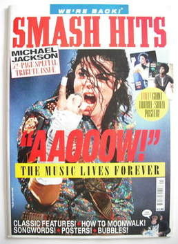 <!--2009-07-->Smash Hits magazine - Michael Jackson cover (July 2009)