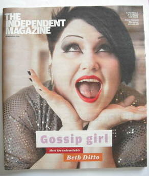 The Independent magazine - Beth Ditto cover (12 September 2009)
