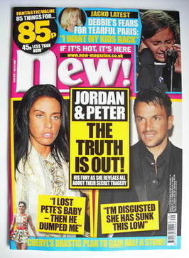 <!--2009-07-20-->New magazine - 20 July 2009 - Jordan and Peter Andre cover