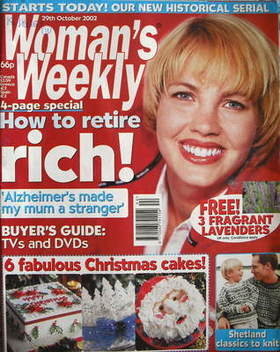 Woman's Weekly magazine (29 October 2002)