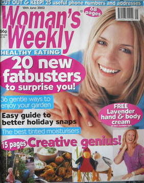 <!--2002-06-18-->Woman's Weekly magazine (18 June 2002)