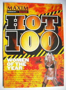 MAXIM supplement - Hot 100 Women of the Year 2004