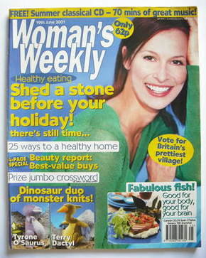 Woman's Weekly magazine (19 June 2001)