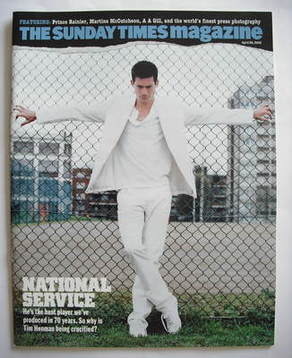 The Sunday Times magazine - Tim Henman cover (24 April 2005)