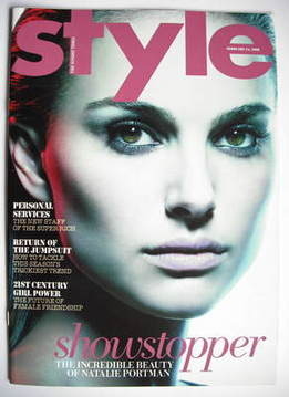 <!--2008-02-24-->Style magazine - Natalie Portman cover (24 February 2008)