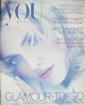 <!--2004-08-29-->You magazine - Sophie Dahl cover (29 August 2004)