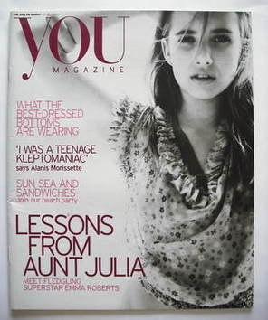 <!--2005-07-24-->You magazine - Emma Roberts cover (24 July 2005)