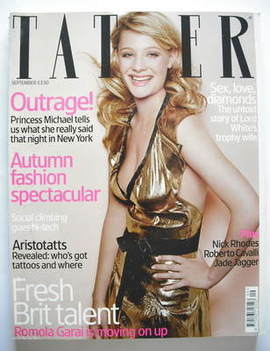 Tatler magazine - September 2004 - Romola Garai cover